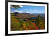 View of McKenzie Pond from Mount Baker, Adirondack Mountains State Park, New York State, USA-null-Framed Photographic Print