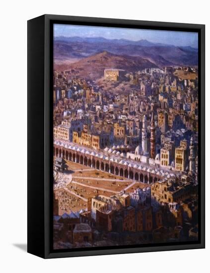 View of Mecca, 1918-Etienne Dinet-Framed Stretched Canvas