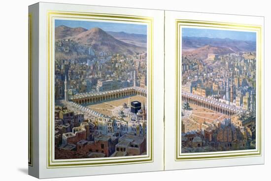 View of Mecca, 1918-Etienne Alphonse Dinet-Stretched Canvas