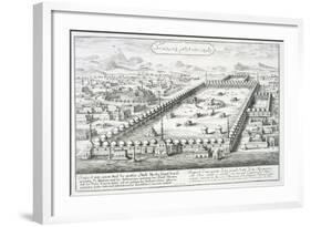 View of Mecca, from "Entwurf Einer Historischen Architektur", 1721-Johann Bernhard Fischer Von Erlach-Framed Giclee Print