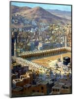 View of Mecca, from La Vie De Mohammed, Prophete D'Allah, C1880-C1920-Etienne Dinet-Mounted Giclee Print