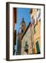 View of Medieval Basilique Saint Michel, Menton, Alpes-Maritimes, Cote D'Azur, Provence-Frank Fell-Framed Photographic Print