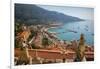 View of Medieval Menton and Basilique Saint Michel, Alpes-Maritimes, Cote D'Azur-Frank Fell-Framed Photographic Print