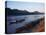 View of Mekong River at Sunset, Luang Prabang, Laos, Indochina, Southeast Asia-Alison Wright-Stretched Canvas