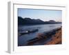 View of Mekong River at Sunset, Luang Prabang, Laos, Indochina, Southeast Asia-Alison Wright-Framed Photographic Print