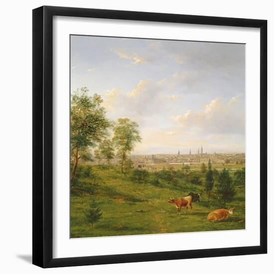 View of Melbourne, 19th Century-Henry Gritten-Framed Giclee Print