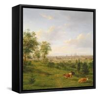 View of Melbourne, 19th Century-Henry Gritten-Framed Stretched Canvas