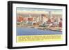 View of Memphis, Tennessee, with Facts-null-Framed Art Print