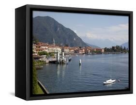 View of Menaggio and Lake Como, Lombardy, Italian Lakes, Italy, Europe-Frank Fell-Framed Stretched Canvas