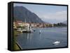 View of Menaggio and Lake Como, Lombardy, Italian Lakes, Italy, Europe-Frank Fell-Framed Stretched Canvas