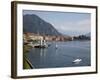 View of Menaggio and Lake Como, Lombardy, Italian Lakes, Italy, Europe-Frank Fell-Framed Photographic Print