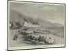 View of Mentone, the Queen's Southern Retreat on the Mediterranean Coast-William 'Crimea' Simpson-Mounted Giclee Print