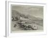 View of Mentone, the Queen's Southern Retreat on the Mediterranean Coast-William 'Crimea' Simpson-Framed Giclee Print