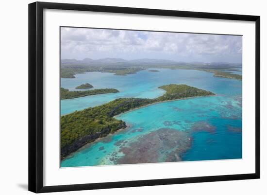 View of Mercers Creek Bay, Antigua, Leeward Islands, West Indies, Caribbean, Central America-Frank Fell-Framed Photographic Print