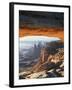 View of Mesa Arch at Sunrise, Canyonlands National Park, Utah, USA-Scott T^ Smith-Framed Premium Photographic Print