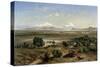 View of Mexico in 1905 from the Hill of Guadalupe, 1905-Jose Maria Velasco-Stretched Canvas
