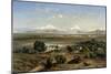 View of Mexico in 1905 from the Hill of Guadalupe, 1905-Jose Maria Velasco-Mounted Giclee Print