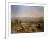 View of Mexico valley, 1901-Jose Velasco-Framed Giclee Print