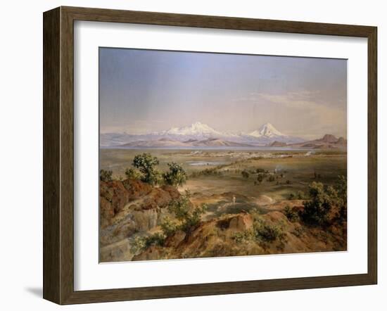 View of Mexico valley, 1901-Jose Velasco-Framed Giclee Print