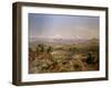 View of Mexico valley, 1901-Jose Velasco-Framed Giclee Print
