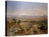 View of Mexico valley, 1901-Jose Velasco-Stretched Canvas