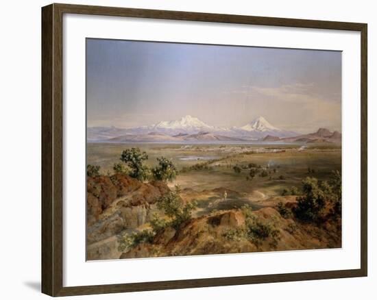 View of Mexico valley, 1901-Jose Velasco-Framed Giclee Print