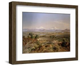 View of Mexico valley, 1901-Jose Velasco-Framed Giclee Print