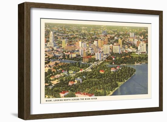View of Miami, Florida-null-Framed Art Print