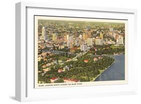 View of Miami, Florida-null-Framed Art Print