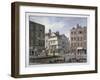 View of Middle Row and Gray's Inn Lane, Holborn, London, 1823-John Chessell Buckler-Framed Giclee Print