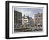 View of Middle Row and Gray's Inn Lane, Holborn, London, 1823-John Chessell Buckler-Framed Giclee Print