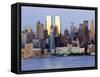 View of Midtown Manhattan across the Hudson River, Manhattan, New York City, New York, United State-Gavin Hellier-Framed Stretched Canvas