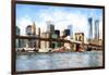 View of Midtown Manhattan-Philippe Hugonnard-Framed Giclee Print
