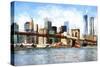 View of Midtown Manhattan-Philippe Hugonnard-Stretched Canvas