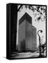View of Mies Van Der Rohe's Glass Walled Apartment house in Chicago-Ralph Crane-Framed Stretched Canvas