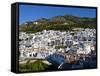 View of Mijas, White Town in Costa Del Sol, Andalusia, Spain-Carlos Sánchez Pereyra-Framed Stretched Canvas