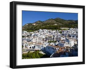 View of Mijas, White Town in Costa Del Sol, Andalusia, Spain-Carlos Sánchez Pereyra-Framed Photographic Print