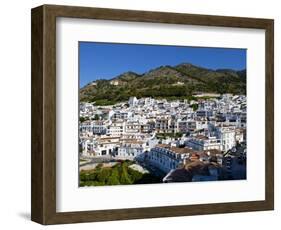 View of Mijas, White Town in Costa Del Sol, Andalusia, Spain-Carlos Sánchez Pereyra-Framed Photographic Print