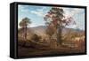 View of Mills Plains, Van Diemen's Land, 1833-John Glover-Framed Stretched Canvas