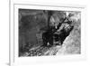 View of Mining - Guernsey, WY-Lantern Press-Framed Premium Giclee Print