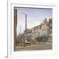 View of Mint Street, Southwark, London, 1884-John Crowther-Framed Giclee Print