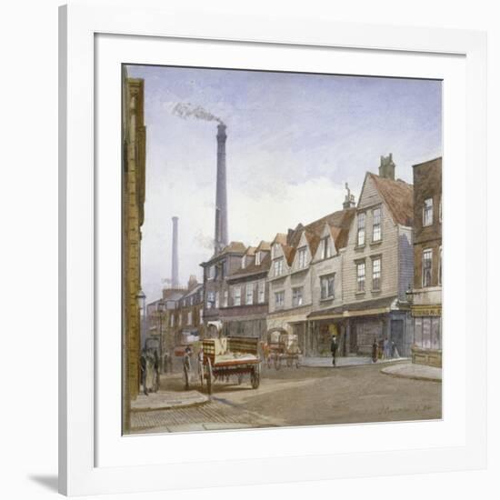 View of Mint Street, Southwark, London, 1884-John Crowther-Framed Giclee Print