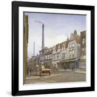 View of Mint Street, Southwark, London, 1884-John Crowther-Framed Giclee Print