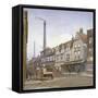 View of Mint Street, Southwark, London, 1884-John Crowther-Framed Stretched Canvas