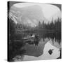View of Mirror Lake, Looking Towards Mount Watkins, Yosemite, California, USA, 1902-Underwood & Underwood-Stretched Canvas