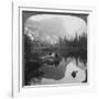 View of Mirror Lake, Looking Towards Mount Watkins, Yosemite, California, USA, 1902-Underwood & Underwood-Framed Giclee Print