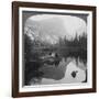 View of Mirror Lake, Looking Towards Mount Watkins, Yosemite, California, USA, 1902-Underwood & Underwood-Framed Giclee Print