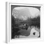 View of Mirror Lake, Looking Towards Mount Watkins, Yosemite, California, USA, 1902-Underwood & Underwood-Framed Giclee Print