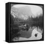 View of Mirror Lake, Looking Towards Mount Watkins, Yosemite, California, USA, 1902-Underwood & Underwood-Framed Stretched Canvas