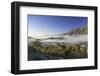 View of mist over Montagu at dawn, Western Cape, South Africa, Africa-Ian Trower-Framed Photographic Print
